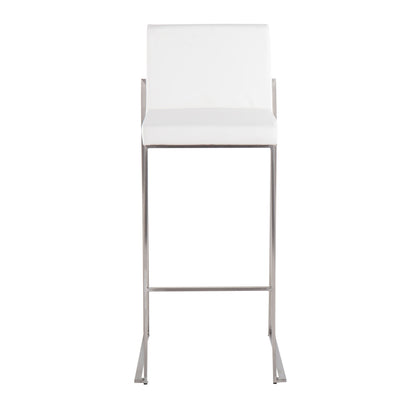 Fuji - Contemporary And Modern Elegance High Back Barstool