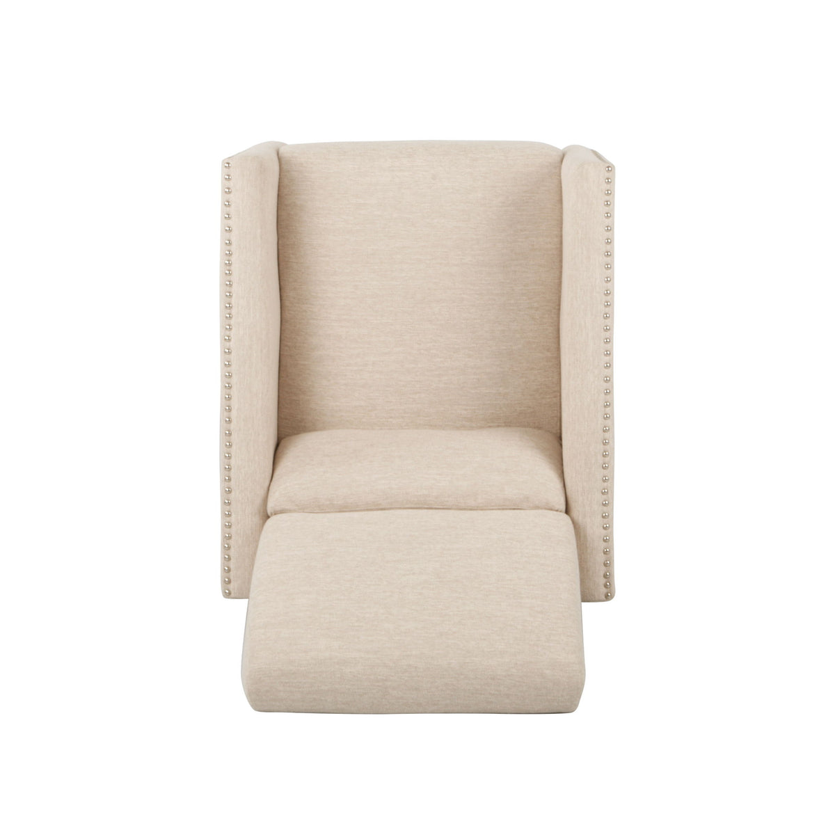 Kiersten - Contemporary Fabric Pushback Recliner