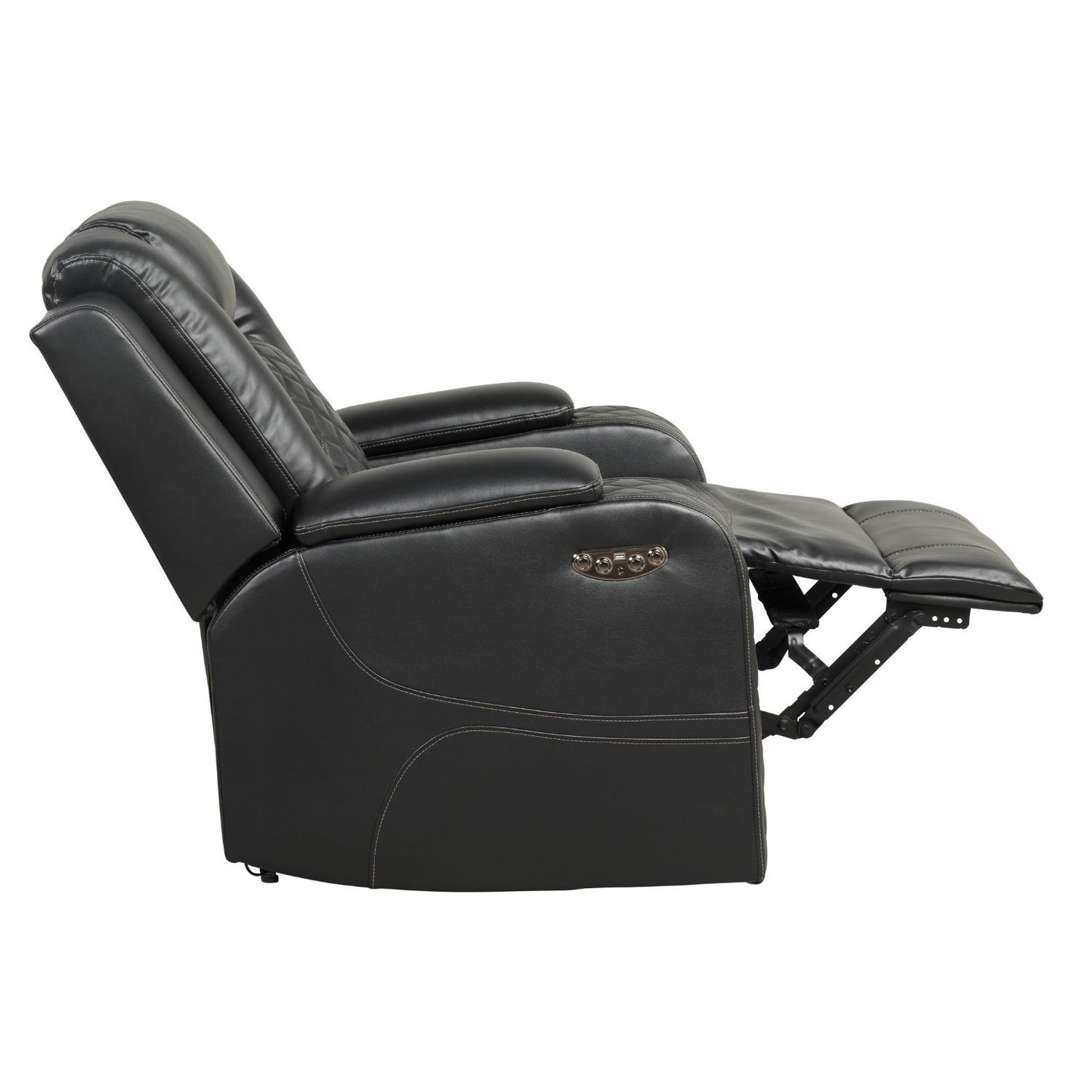 Benz - Power Recliner Set With LED Lighting And USB Charging
