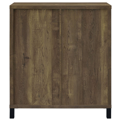 Arcata - Sliding Door Bar Cabinet - Oak