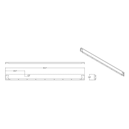 Adelaide - 5 Pieces With LED Set