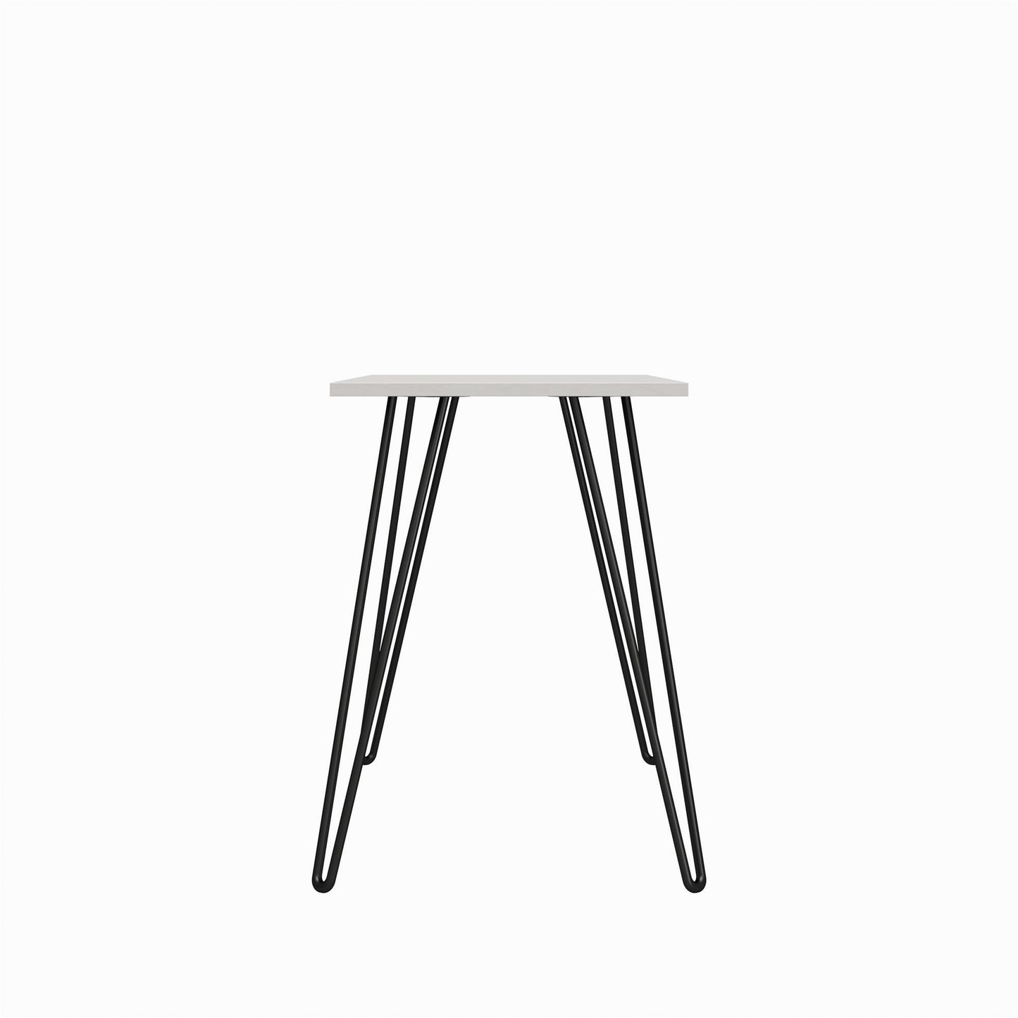 Writing Desk With Hairpin Legs For Study Or Work - White Oak