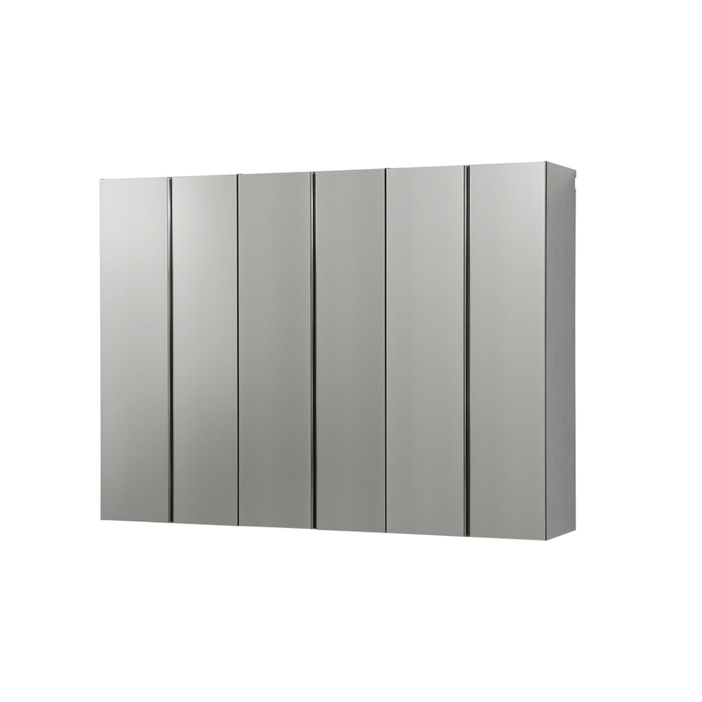Nova Series - Garage Cabinet Set D, 3 Piece, Soft Closing, Wall Mounted - Metallic Gray