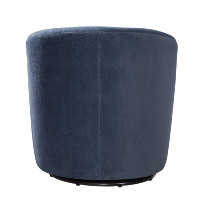 Oaklynn - Barrel Style Swivel Accent Chair