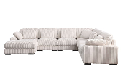 Nadine - Modular Corner Sectional Sofa With Left Facing Chaise
