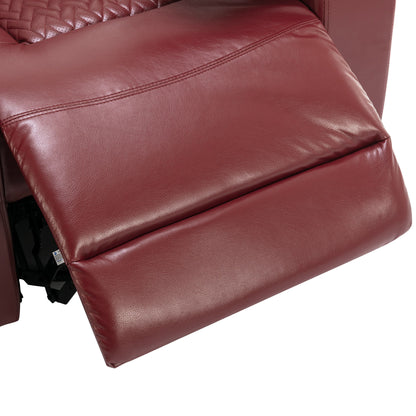 270 Degree Swivel Power Recliner With Tray Table, Phone Holder, Cup Holder, USB Port