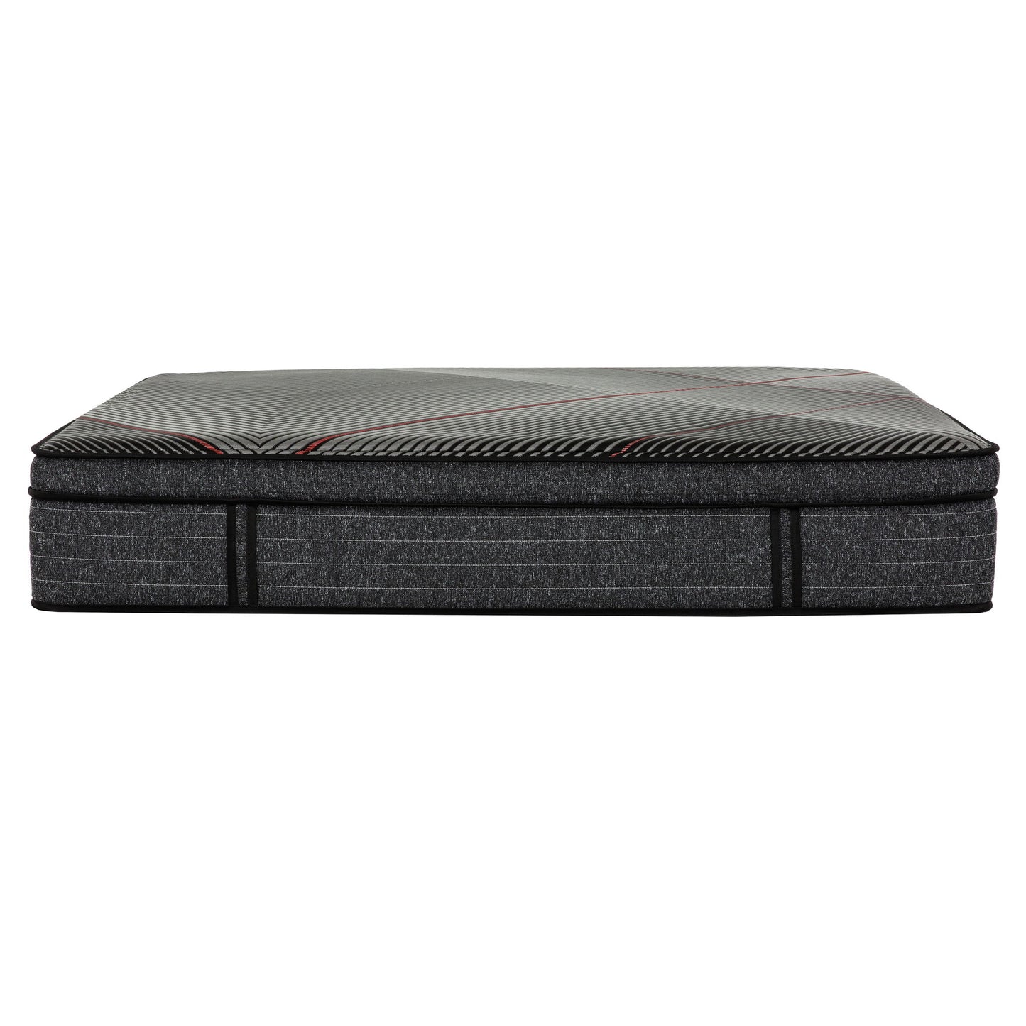 15" Euro Top Gel Memory Foam Hybrid Mattress With Pocket Coils, Cooling & Edge Support - Black - Queen