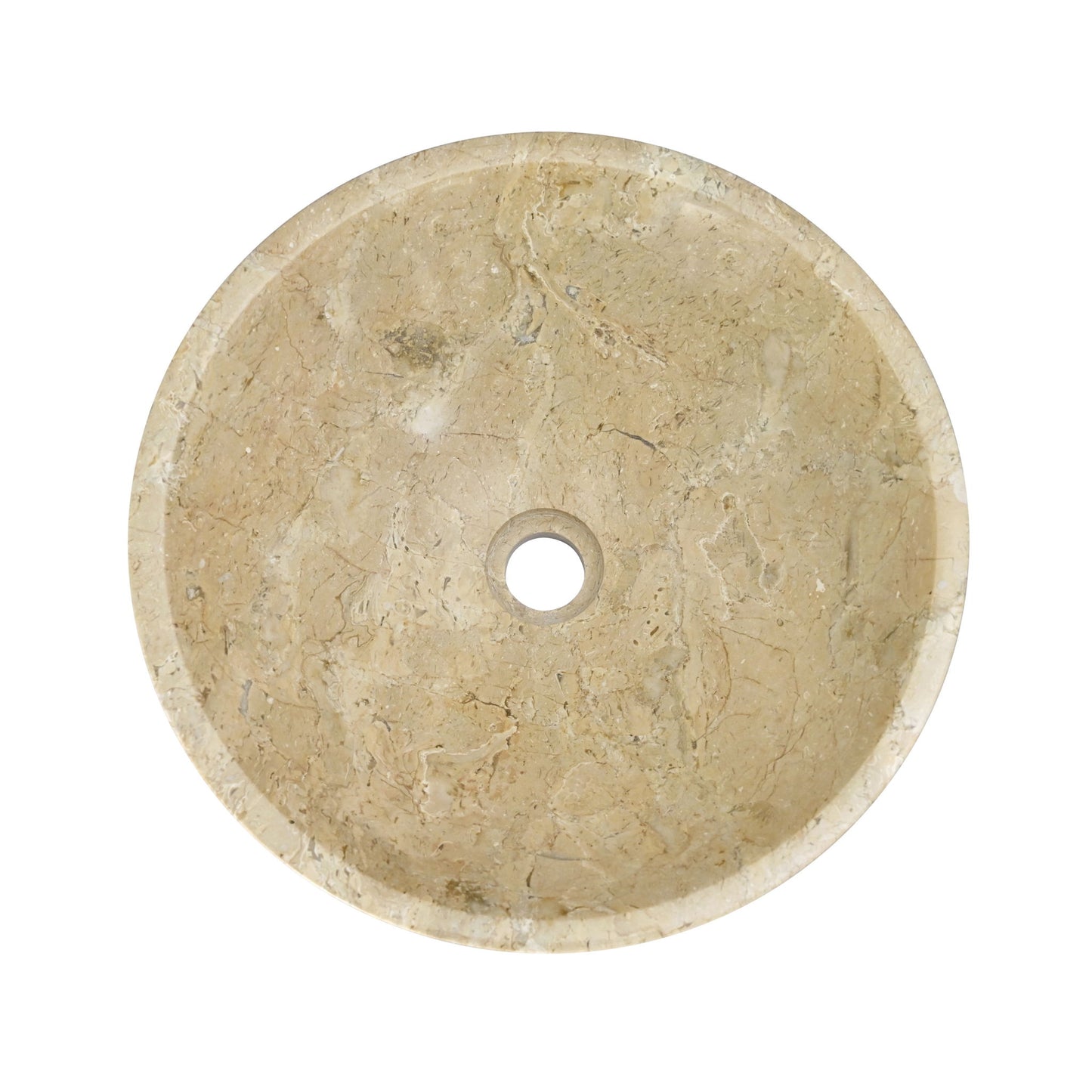 Bathroom Vessel Sink, Circular Design