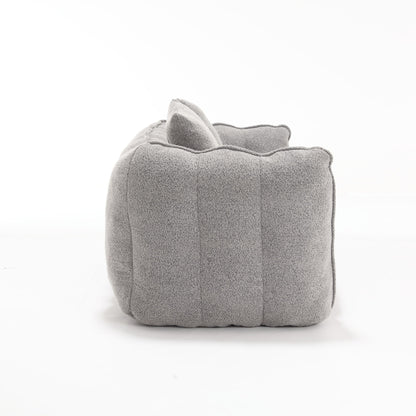 Cozy Beanbag Chair With High Resilience Foam Core For 2