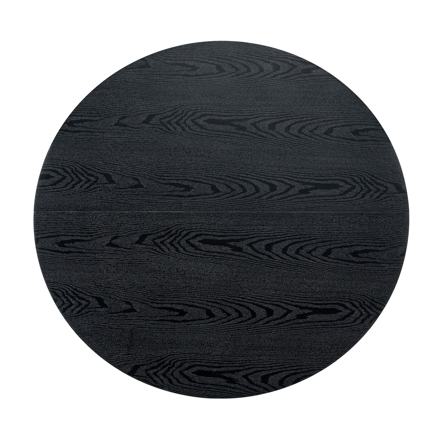 Round Dining Table With Cross Base, Modern Home Furniture