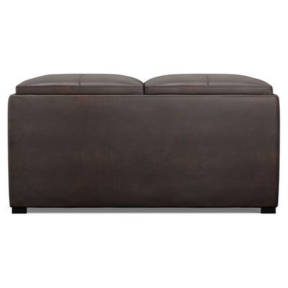 Avalon - Upholstered Square Coffee Table Storage Ottoman