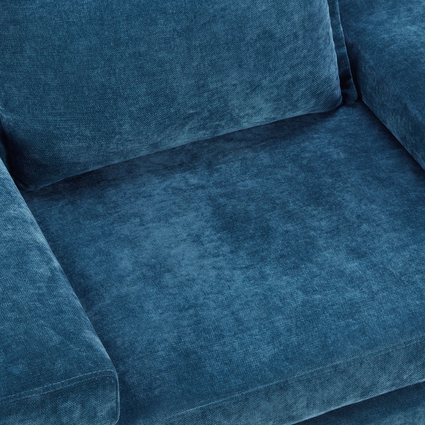 Upholstered Accent Chair With Wide Armrests And Ergonomic Back Support
