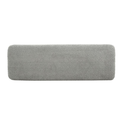 Contemporary Ottoman With Foam Cushion And Durable Upholstery