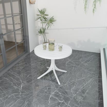 Round Table - White