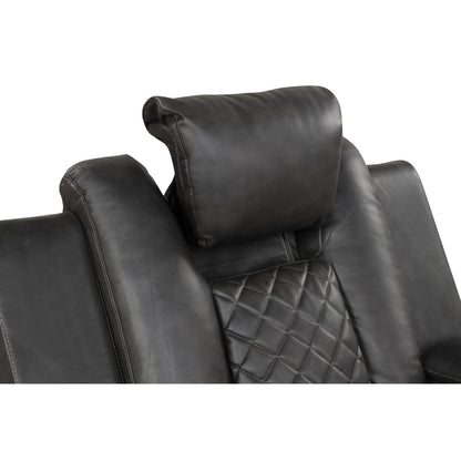 Benz - Power Recliner Set With LED Lighting And USB Charging