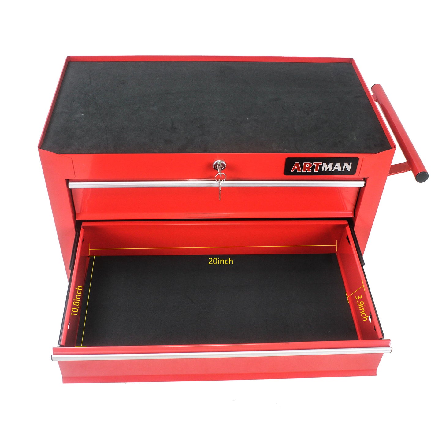 Multifunctional Tool Cart With Wheels And Drawers