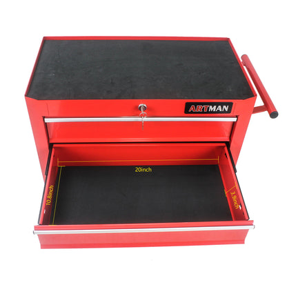 Multifunctional Tool Cart With Wheels And Drawers