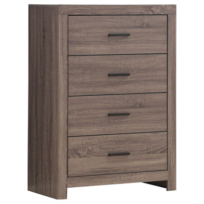 Geary - Slatted Headboard Panel Bedroom Set