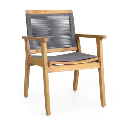 Outdoor Rope Dining Chair (Set of 2)