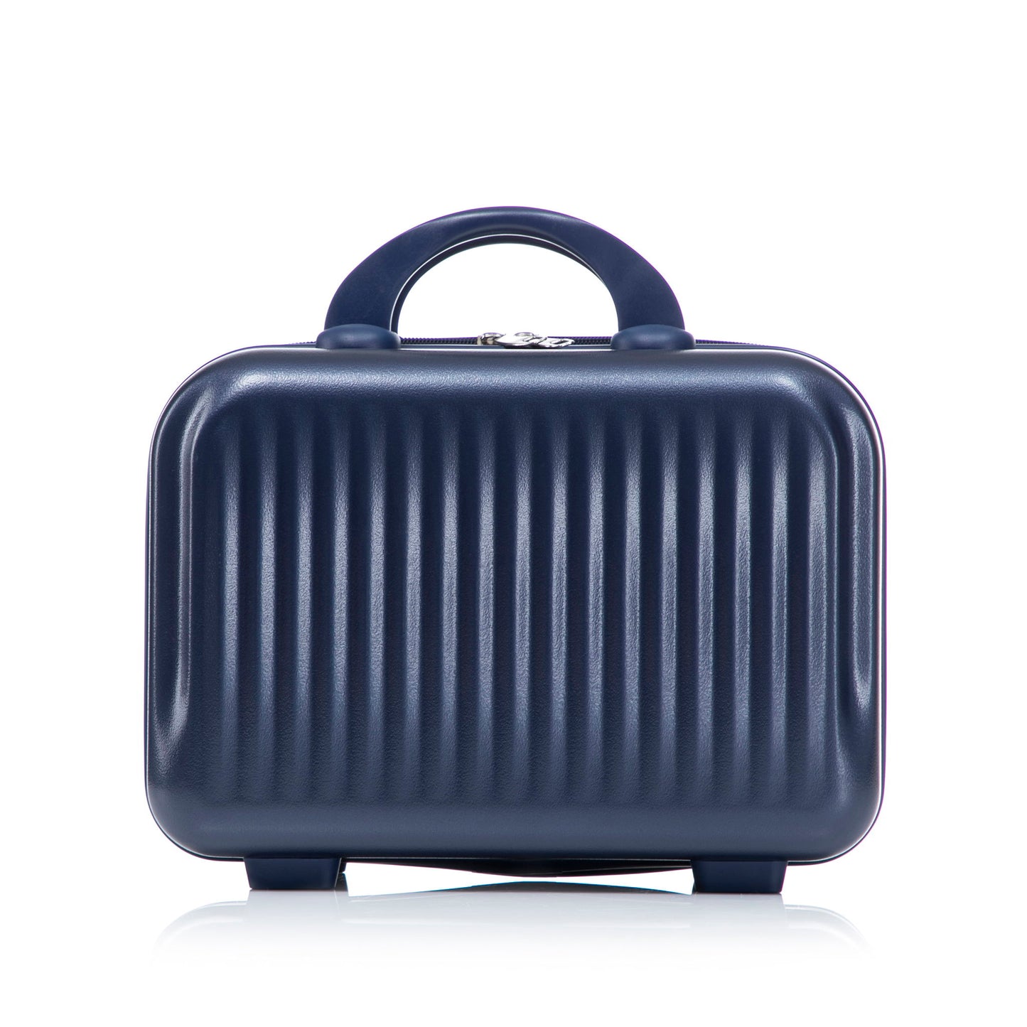Luggage Set With Cosmetic Case, Combination Lock, Front Opening Design