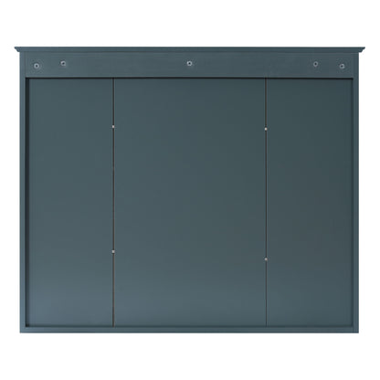 Modern Wall Mounted Medicine Cabinet With Adjustable Shelves, Soft Close Doors, High Define Mirror