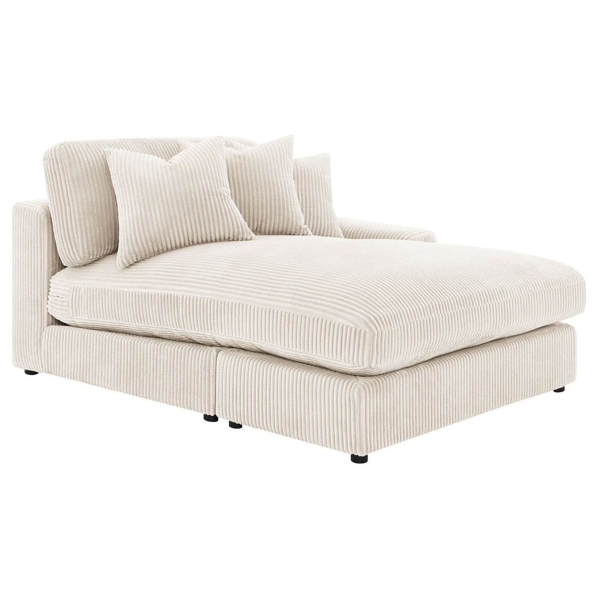 Upton - Reversible Sectional Sofa With Oversized Chaise - Sand