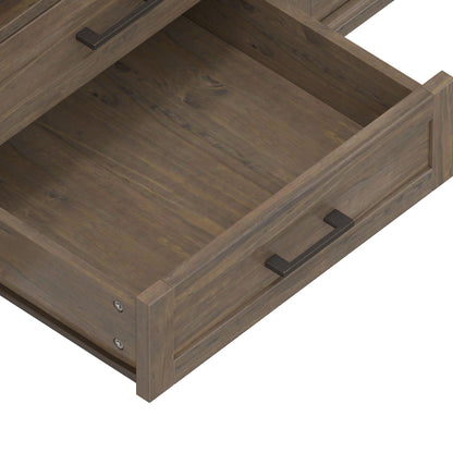 Ela - TV Media Stand - Smoky Brown