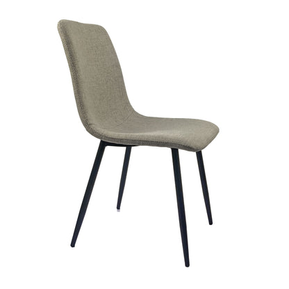 Modern Upholstered Dining Chairs With Cushion Seat And Sturdy Legs (Set of 4)