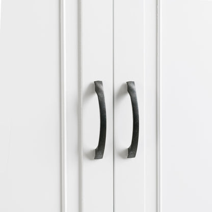 Bathroom Storage Cabinet With Doors And Drawer, Adjustable Shelf