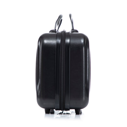 Luggage Set With Cosmetic Case, Combination Lock, Front Opening Design