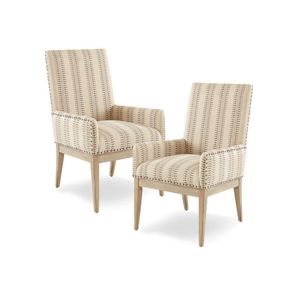Rika - High Back Dining Armchair (Set of 2) - Natural