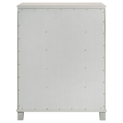Gwendolyn - 5 Drawer Bedroom Chest Of Drawers - White