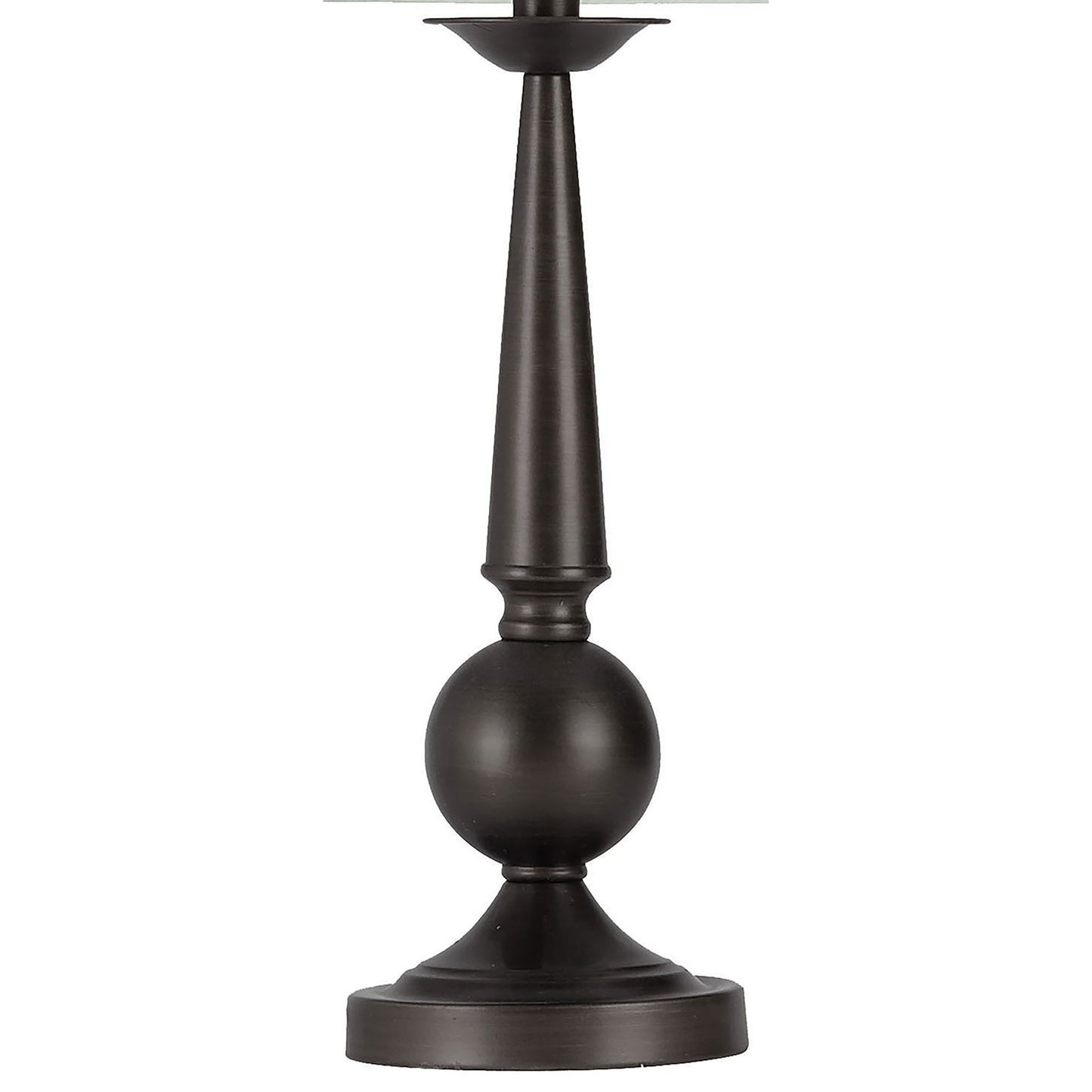 Table Lamps With Cone Shade (Set of 2) - Beige / Brown
