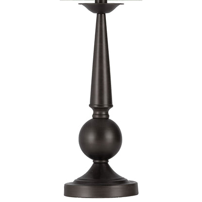 Table Lamps With Cone Shade (Set of 2) - Beige / Brown