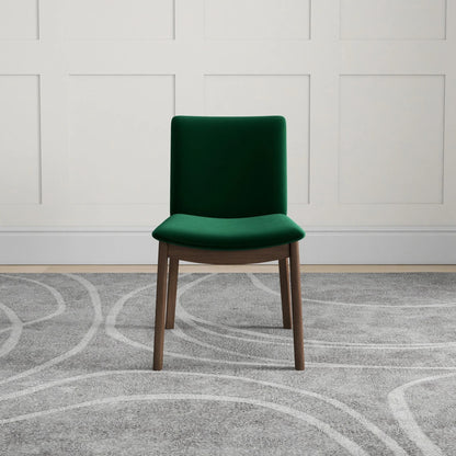 Laura - Mid-Century Modern Solid Wood Dining Chair (Set of 2)