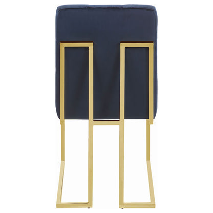 Tufted Back Upholstered Dining Chair (Set of 2)