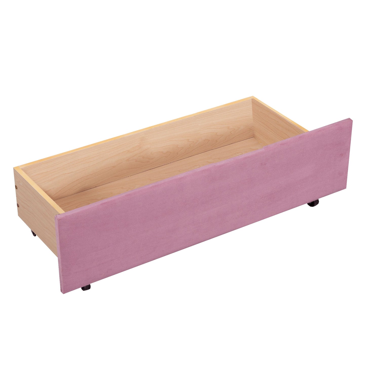 Upholstered Daybed With Ergonomic Design Backrest