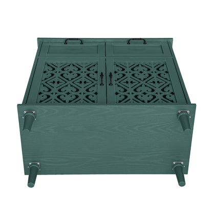 2 Door 2 Drawer Elegant Cabinet