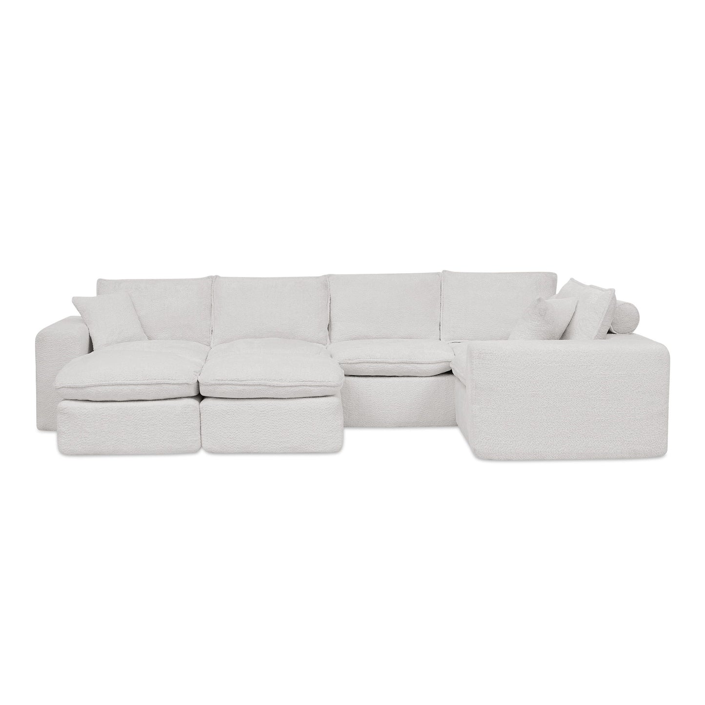 Sectional Sofa With Moveable Ottoman