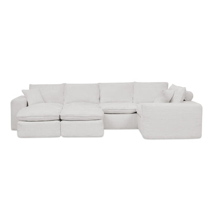 Sectional Sofa With Moveable Ottoman