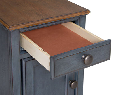 Americana - Chairside Table - Blue