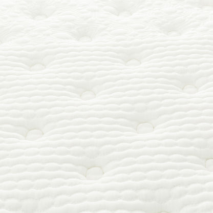 12" Premium Hybrid Mattress In A Box Soft Gel Memory Foam Top With Cooling Technology - Gray / White - Queen
