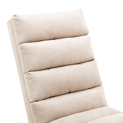 Massage Chaise Lounge Indoor With Remote Control, Ergonomic Electric Massage Lounger