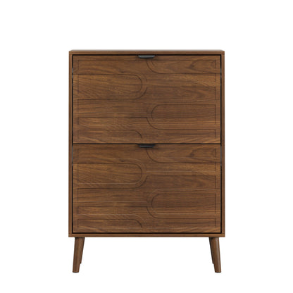 Medieval - Independent Shoe Cabinet With 2 Flip Drawers