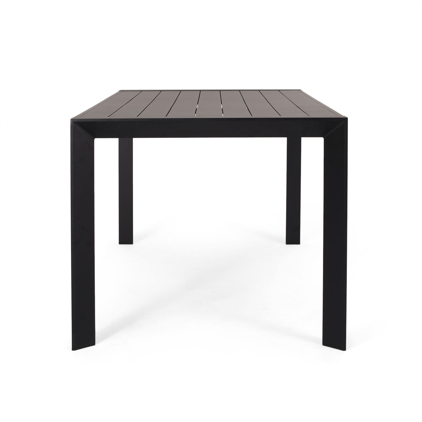 7 Piece Dining Set With Stackable Chairs