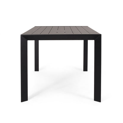 7 Piece Dining Set With Stackable Chairs