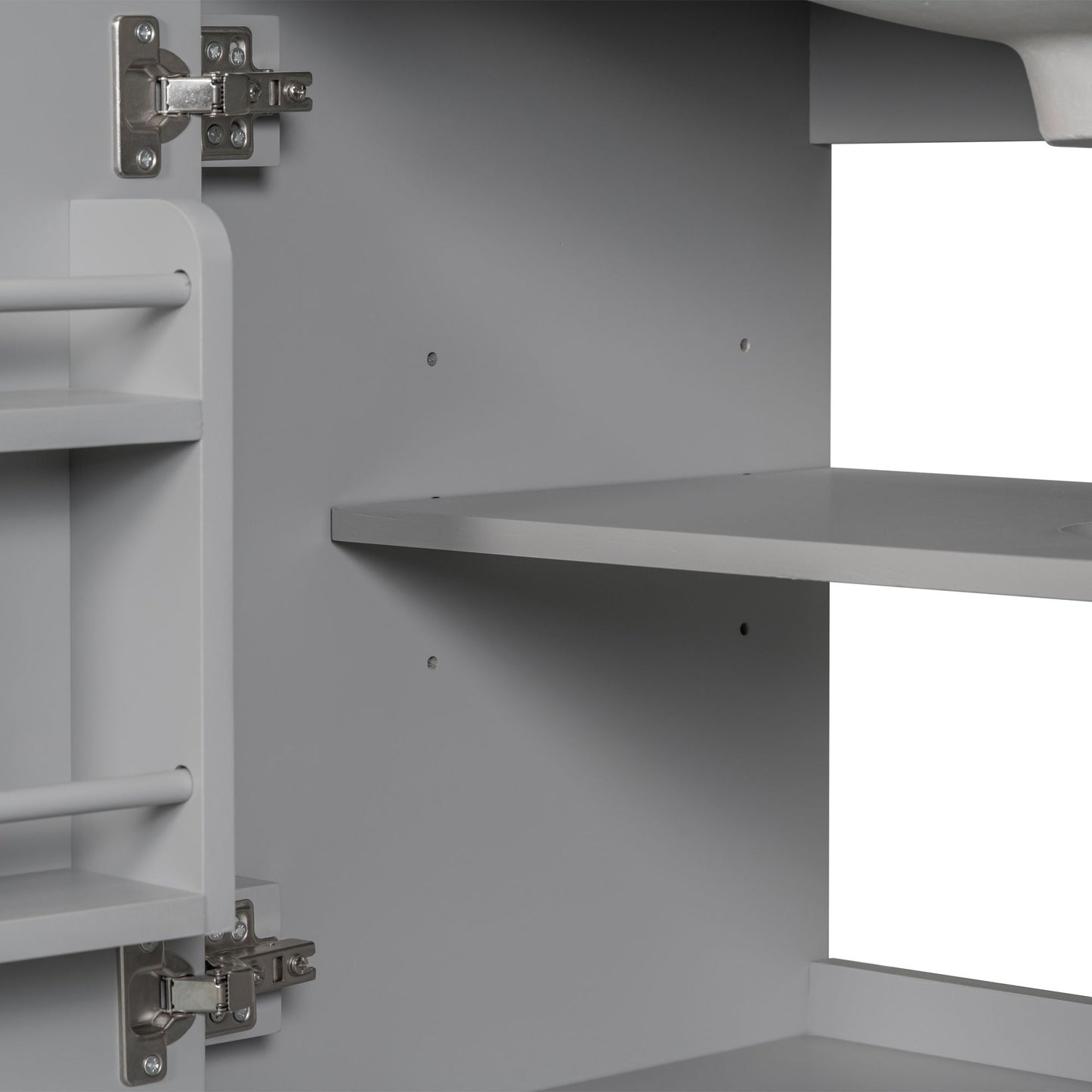 Modern Bathroom Vanity Base Only With Doors And Drawer