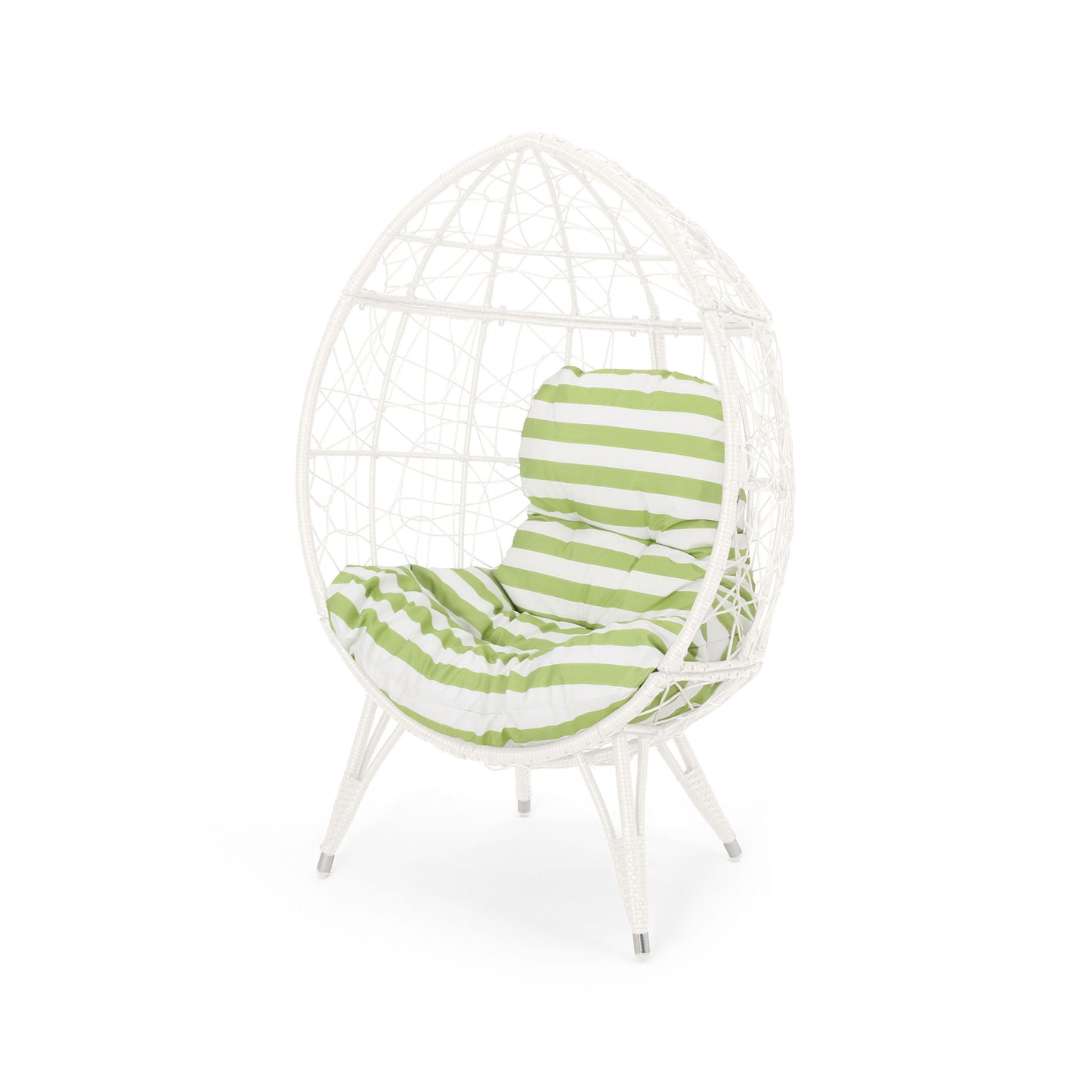 Cosmos - Round Hammered Iron Teardrop Chair