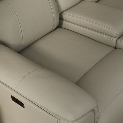 Oslo - Dual Power Reclining Loveseat With Console