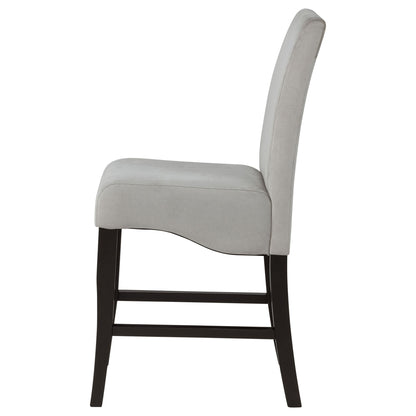 Upholstered Counter Stools (Set of 2) - Gray